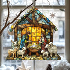 Nativity Scene Suncatcher