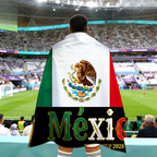 Flag Banner Soccer Fan Cape Mexico World Cup Style