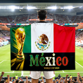 Flag Banner Soccer Fan Cape Mexico World Cup Style