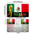 Flag Banner Soccer Fan Cape Mexico World Cup Style