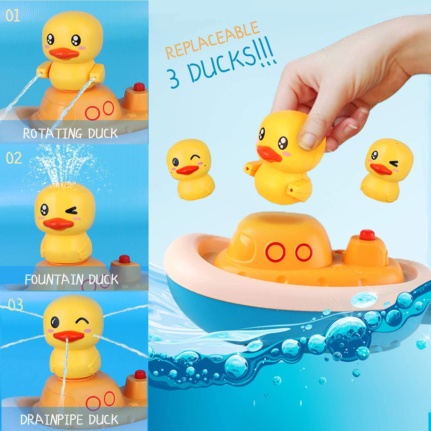 Kids Spray Water Bath Toy