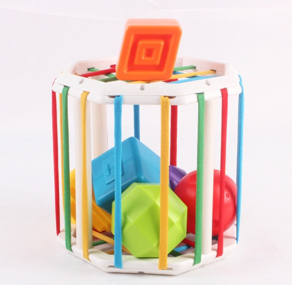 Rainbow Shape & Color Sorter Game