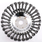 Heavy-Duty Wire Weeding Wheel