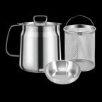 2-in-1 Deep Frying Pot