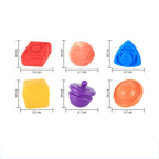 Rainbow Shape & Color Sorter Game