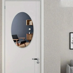 Adhesive Mirror | Oval Shape