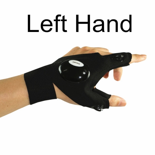 LED Flashlight Glove