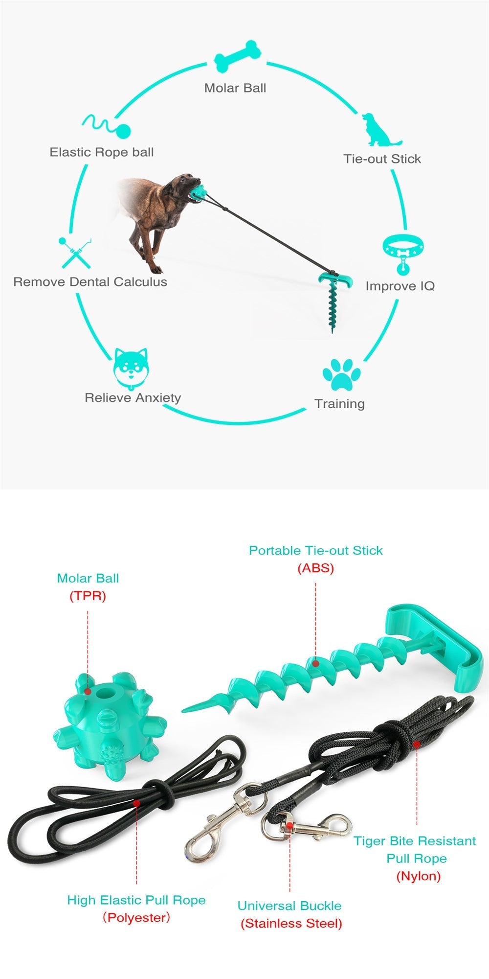Multifunctional Dog Toy