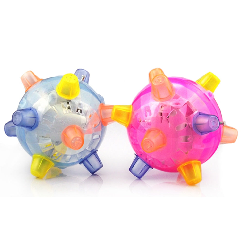Dog Jumping Ball