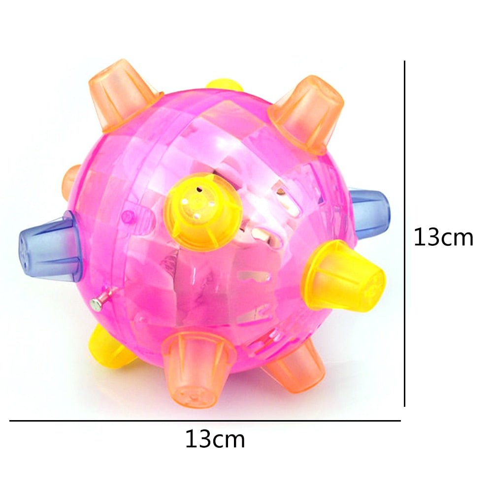 Dog Jumping Ball