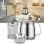 2-in-1 Stainless Steel Deep Frying Pot