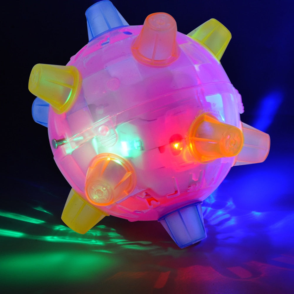 Dog Jumping Ball