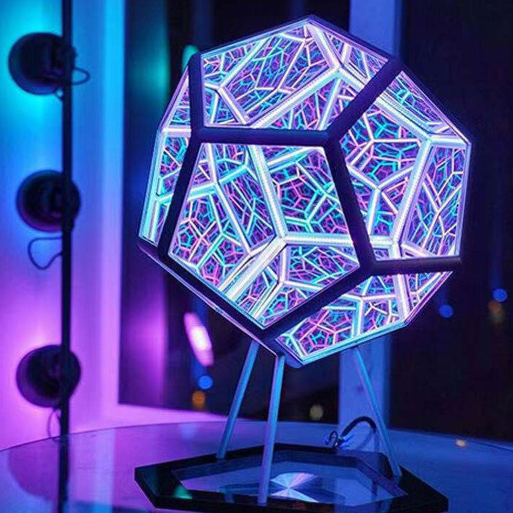 Dodecahedron Color Art Light