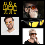 Night driving clarity glasses