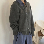 Cashmere Jacket With Button Details