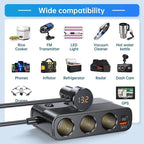 7-in-1 Car Cigarette Lighter Adapter