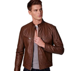 Men's leather jacket