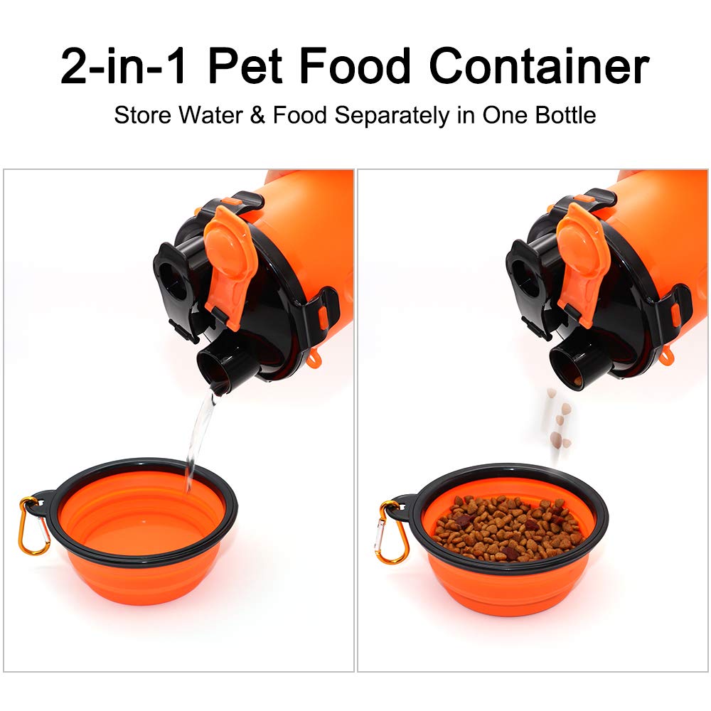 2 in 1 Travel Dog Feeder