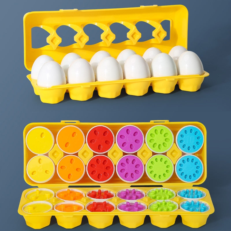 Montessori Geometric Eggs