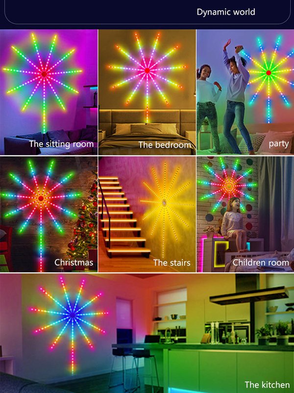 Smart Firework Led Lights