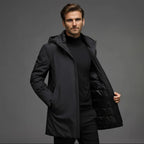 Men's Winter Parka Waterproof Lined