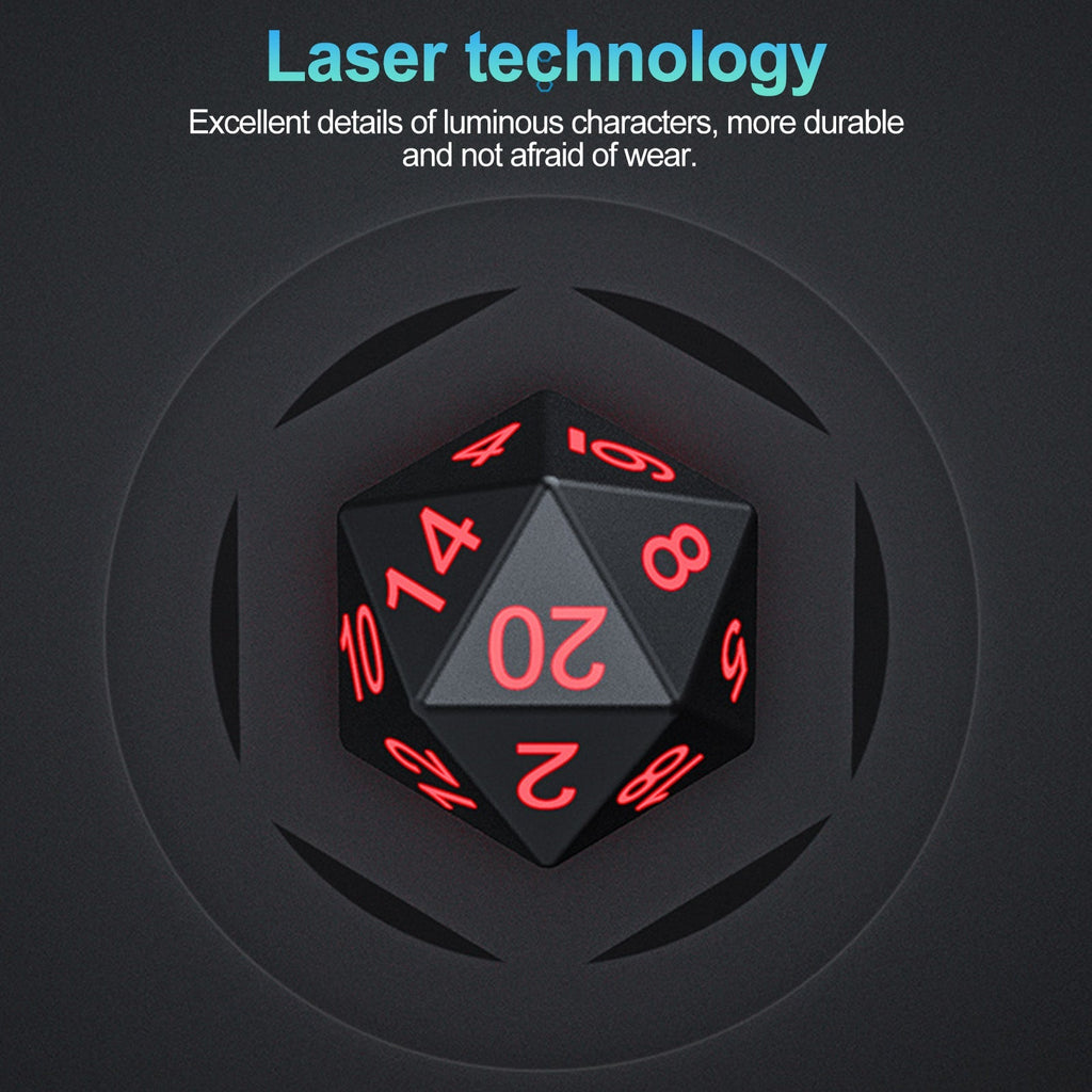 Led Flash Dice Set