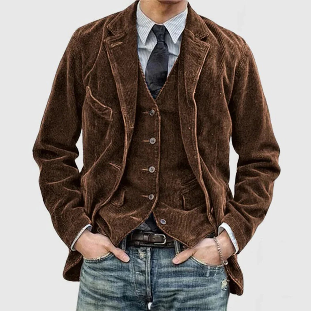 Men’s Corduroy Jacket – Casual Vintage Style