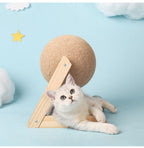Cat Scratching Ball