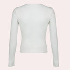 Simple Long Sleeve Women's Top