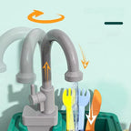 Children’s Play Kitchen with Flowing Water Feature