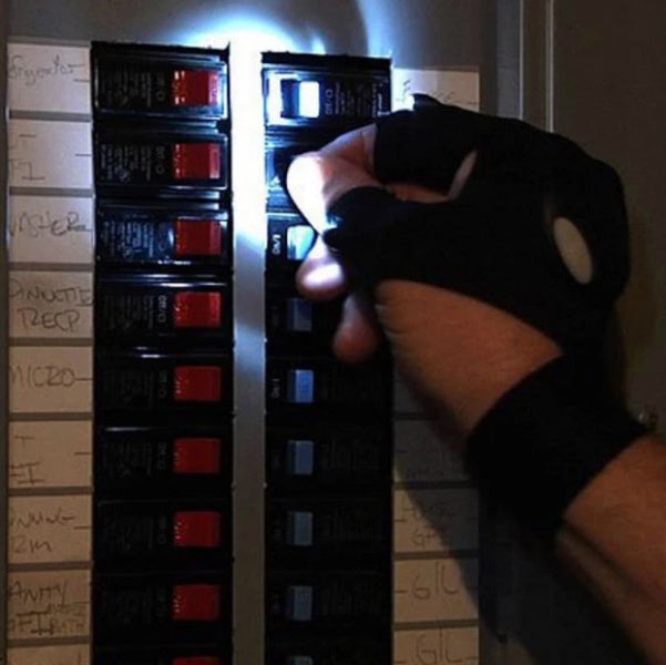 LED Flashlight Glove
