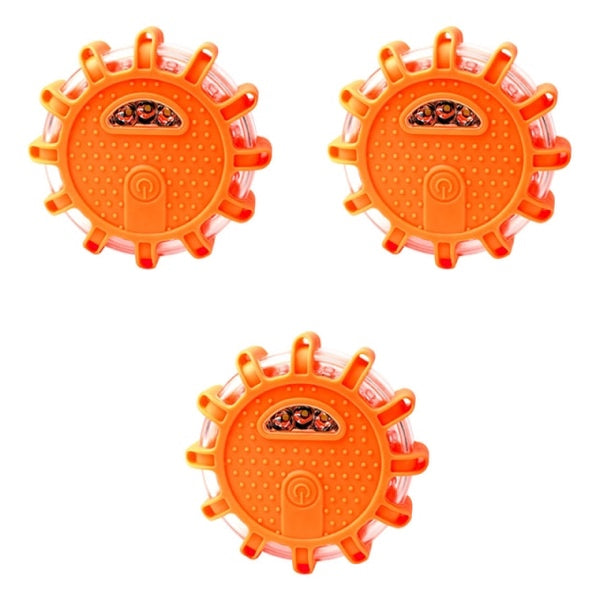 Magnetic Led Emergency Safety Flare Set