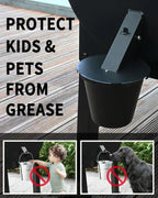 Upgraded Grill Grease Collector