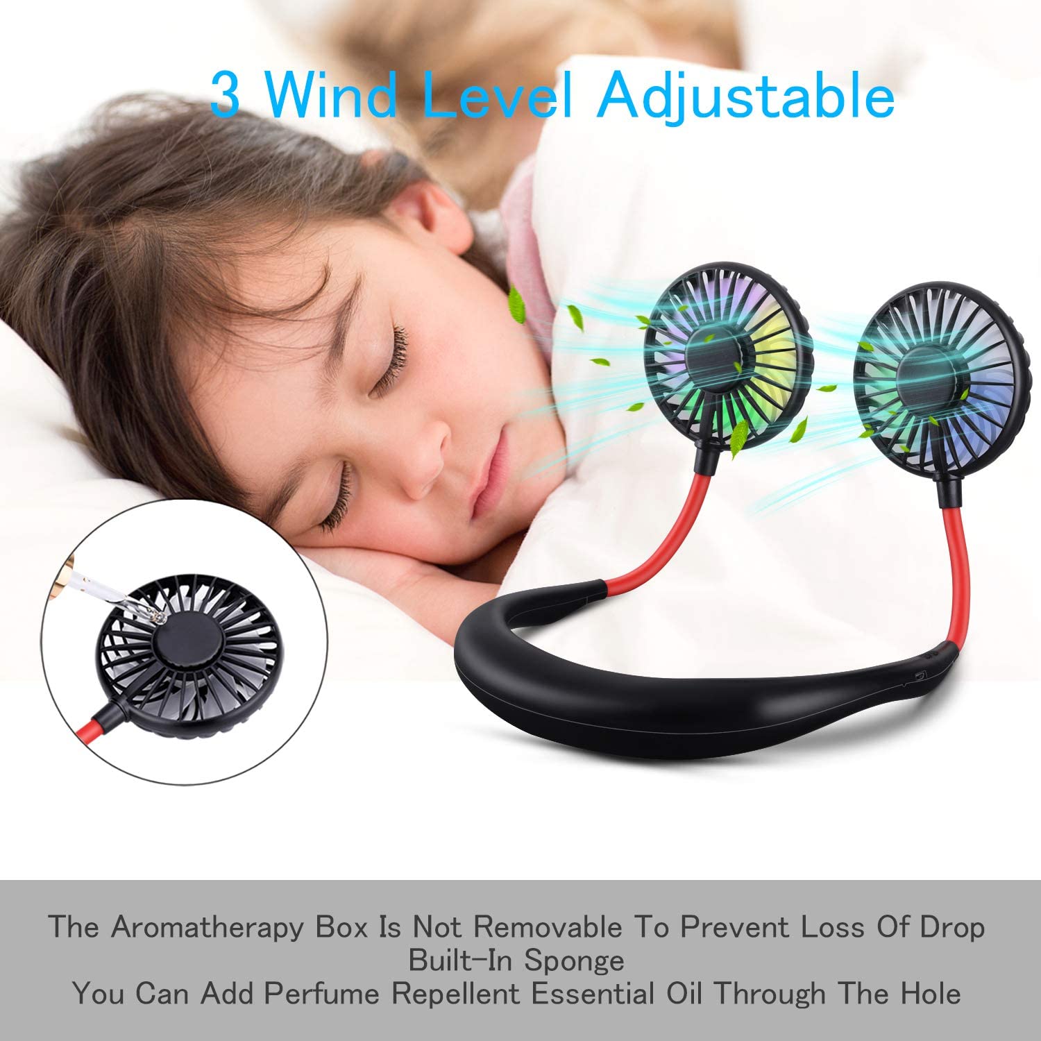 Portable Neck Fan
