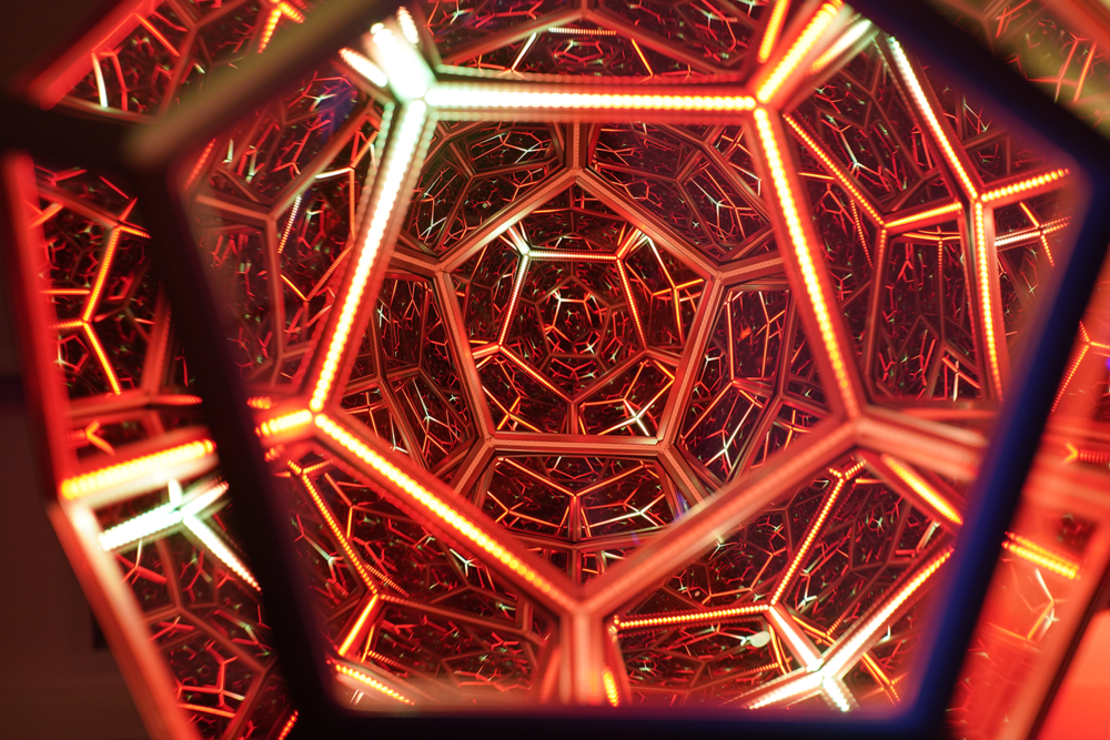 Dodecahedron Color Art Light