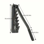 Wall Mounted Firewood Kindling Splitter