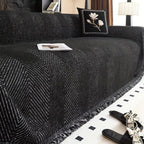 Stripe Herringbone Couch Cover