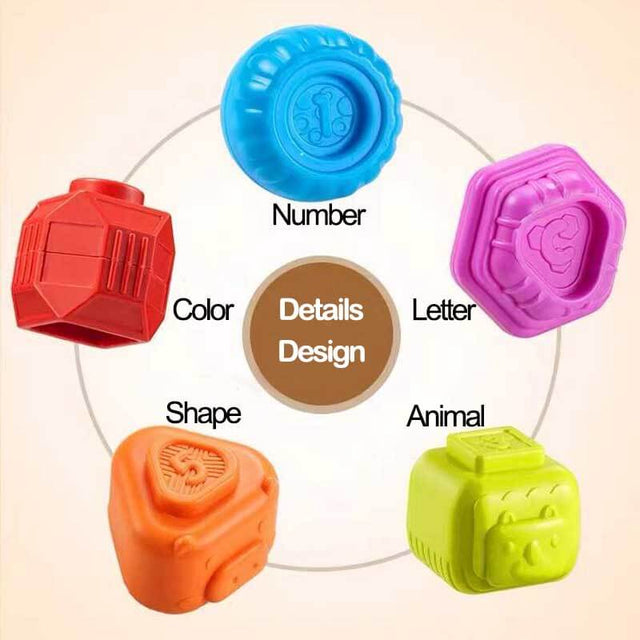 Rainbow Shape & Color Sorter Game