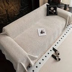 Stripe Herringbone Couch Cover