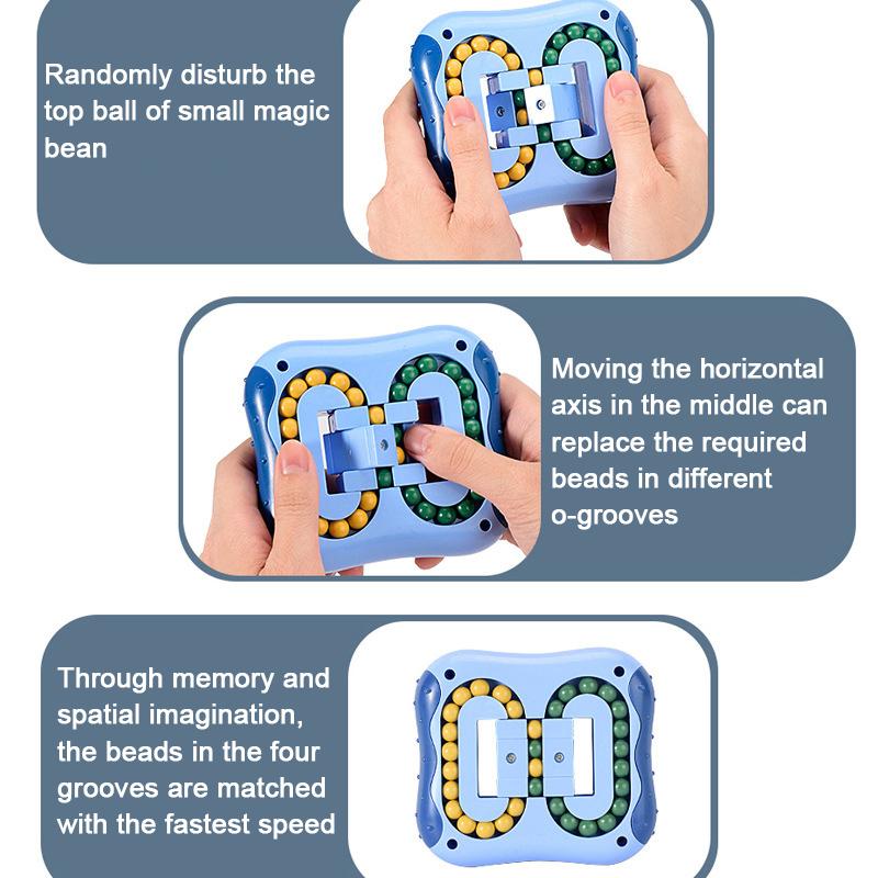 Rotating Magic Bean Cube