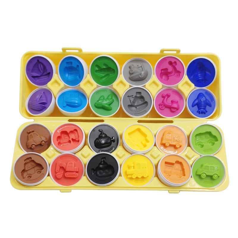 Montessori Geometric Eggs