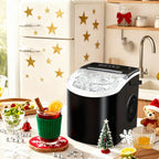 Portable Countertop Ice Maker Machine – Fast Ice Making, 2 Ice Sizes
