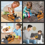 4WD Remote Control Excavator Bulldozer Dump