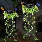 Hanging Solar Ivy Lantern – 8 Light Modes