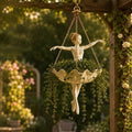 Hanging Ballerina Planter Garden Sculpture