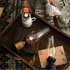 Vintage Flickering Flame LED Oil Lamp