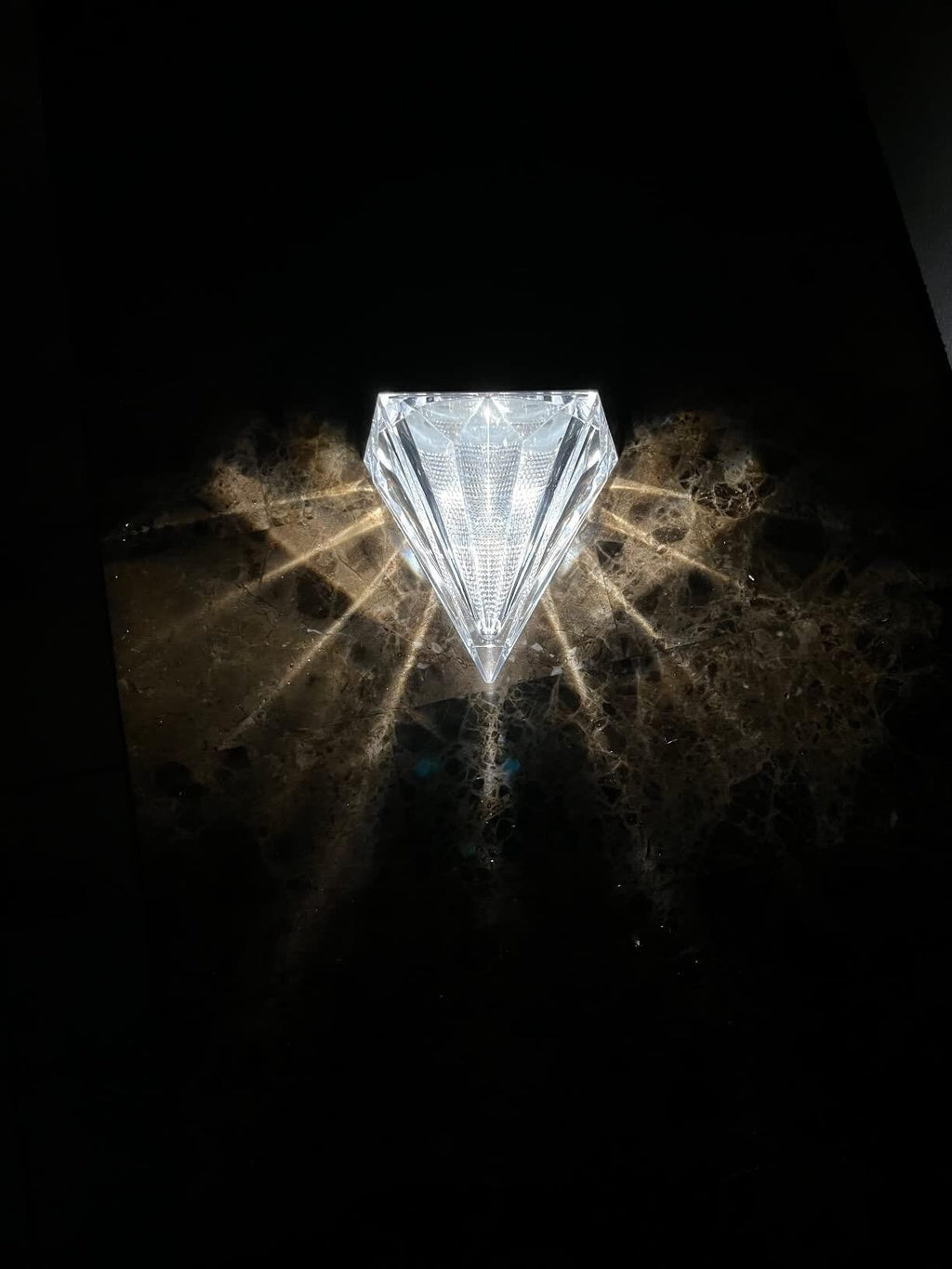 Diamond Solar Lights for Fence & Stairs