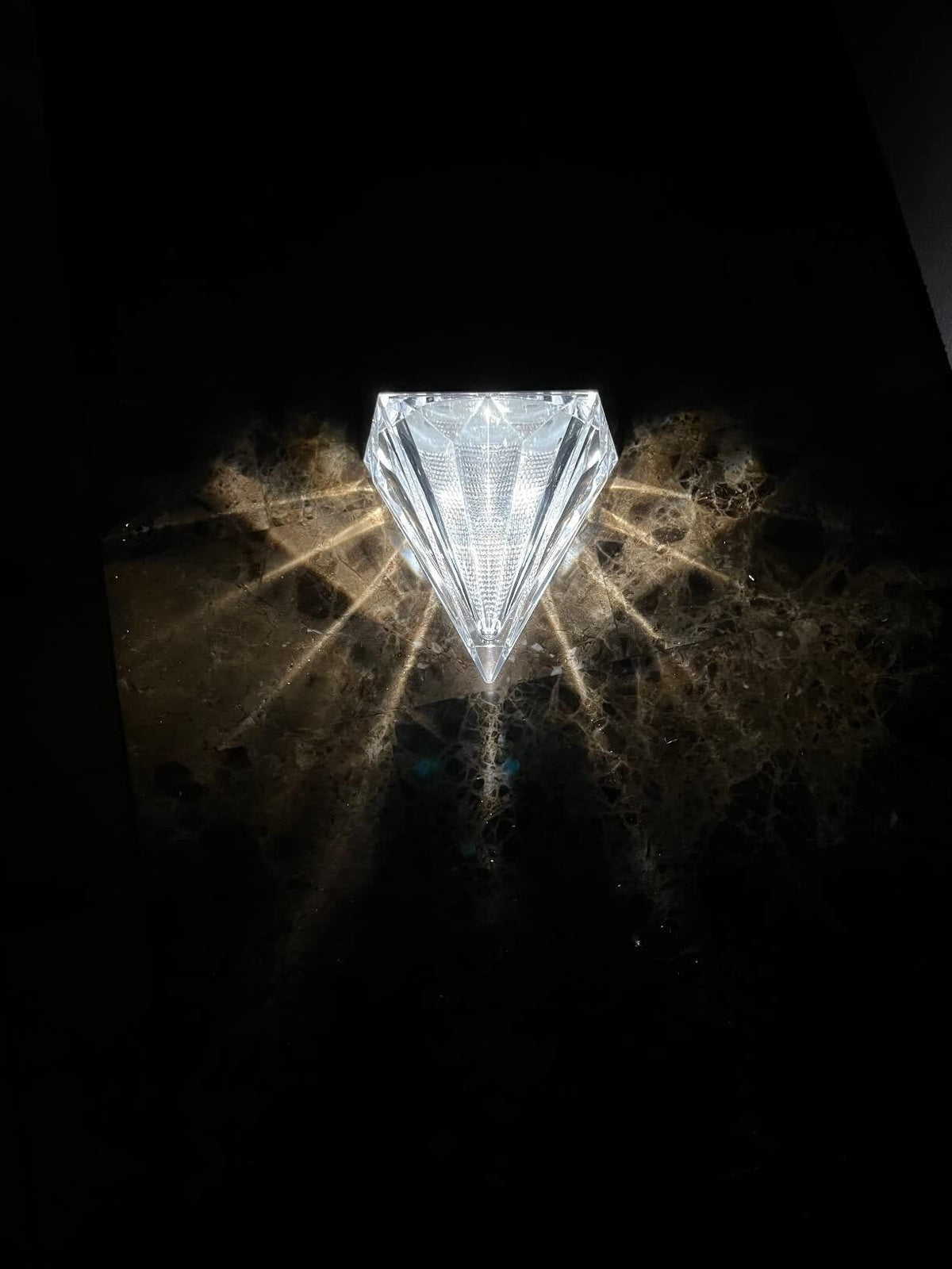 Diamond Solar Lights for Fence & Stairs