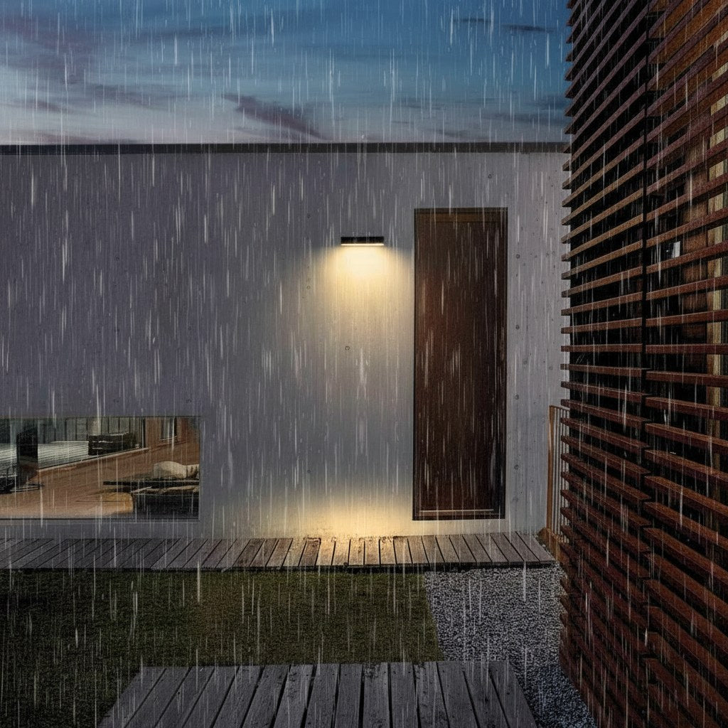 Solar Wall Light with Motion Sensor