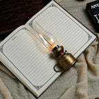 Vintage Flickering Flame LED Oil Lamp
